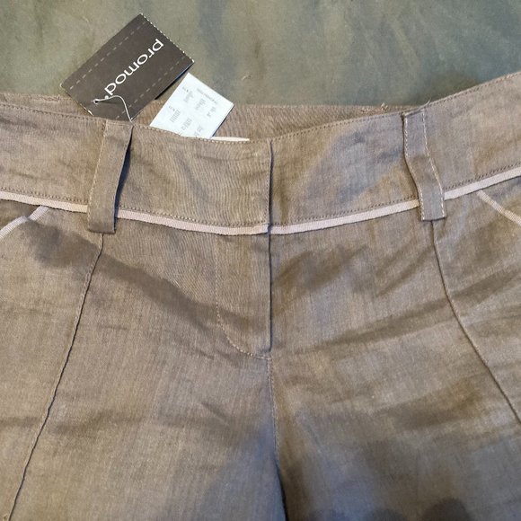 Linen Pants - Plum Color - NWT - Picture 12 of 12